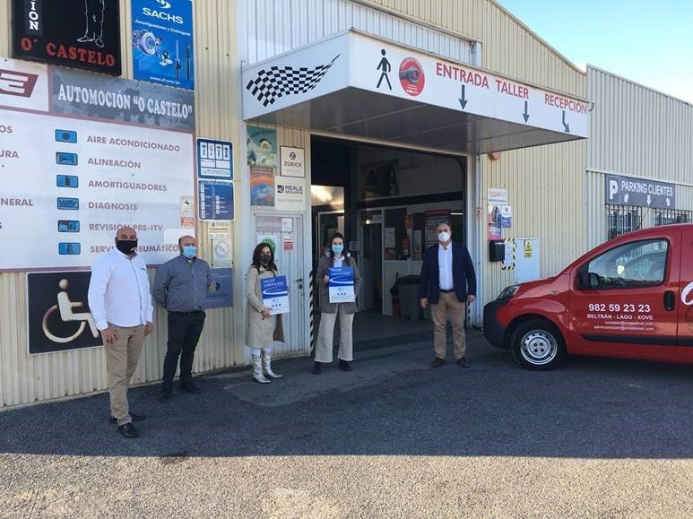 AUTOMOCIÓN O´CASTELO S.L. SE CONVIERTE EN EL PRIMER TALLER DE SU ZONA CON LA CERTIFICACIÓN CENTRO ZARAGOZA